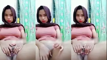Remaja Jilbab PAP Colmek Muncrat Buat Pacar